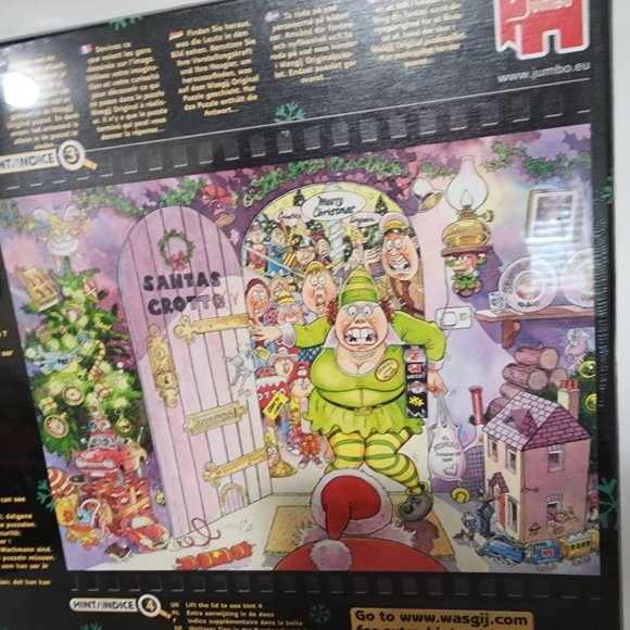 Sawgij Christmas Puzzle 8 Christmas Getaway 1000 pc Santa Humor Mystery New - Picture 5 of 6